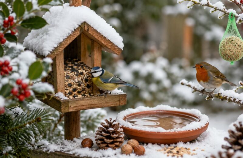 Vogels voeren in de winter: waar moet u op letten?