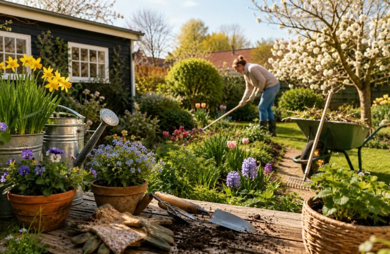 De 7 belangrijkste voorjaarsklussen in de tuin